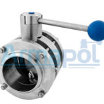 Butterfly valve with flange [660]