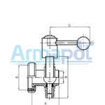 Butterfly valve nut/weld PN standard [3.070]